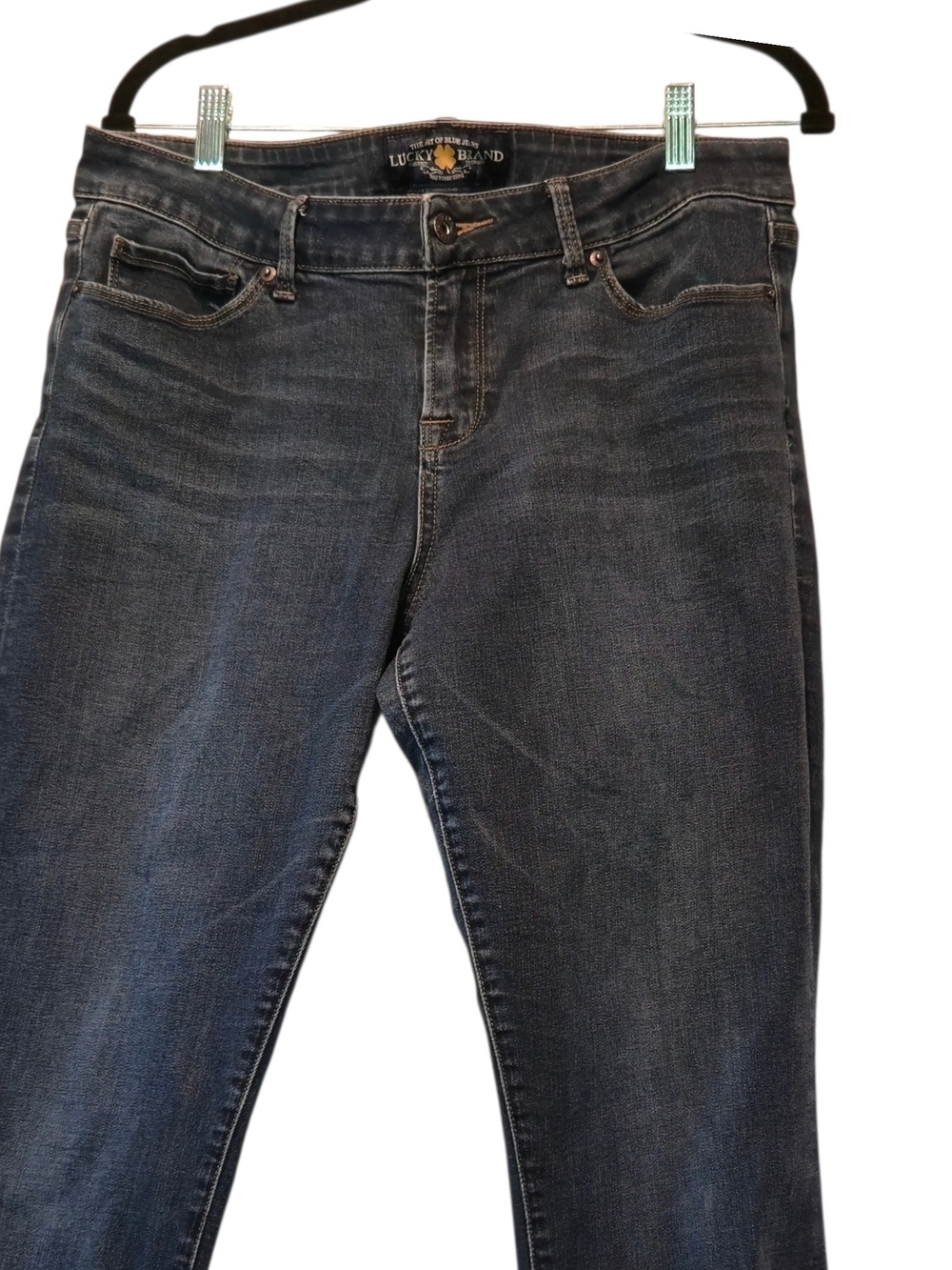Lucky Brand Dark Wash Skinny Jeans - Picture 2 of 6